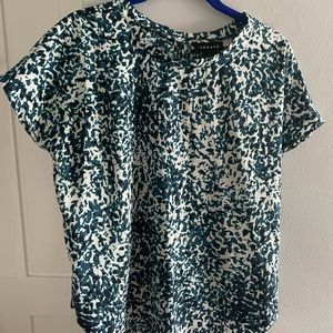 Trouve Blouse with Open Back Details
